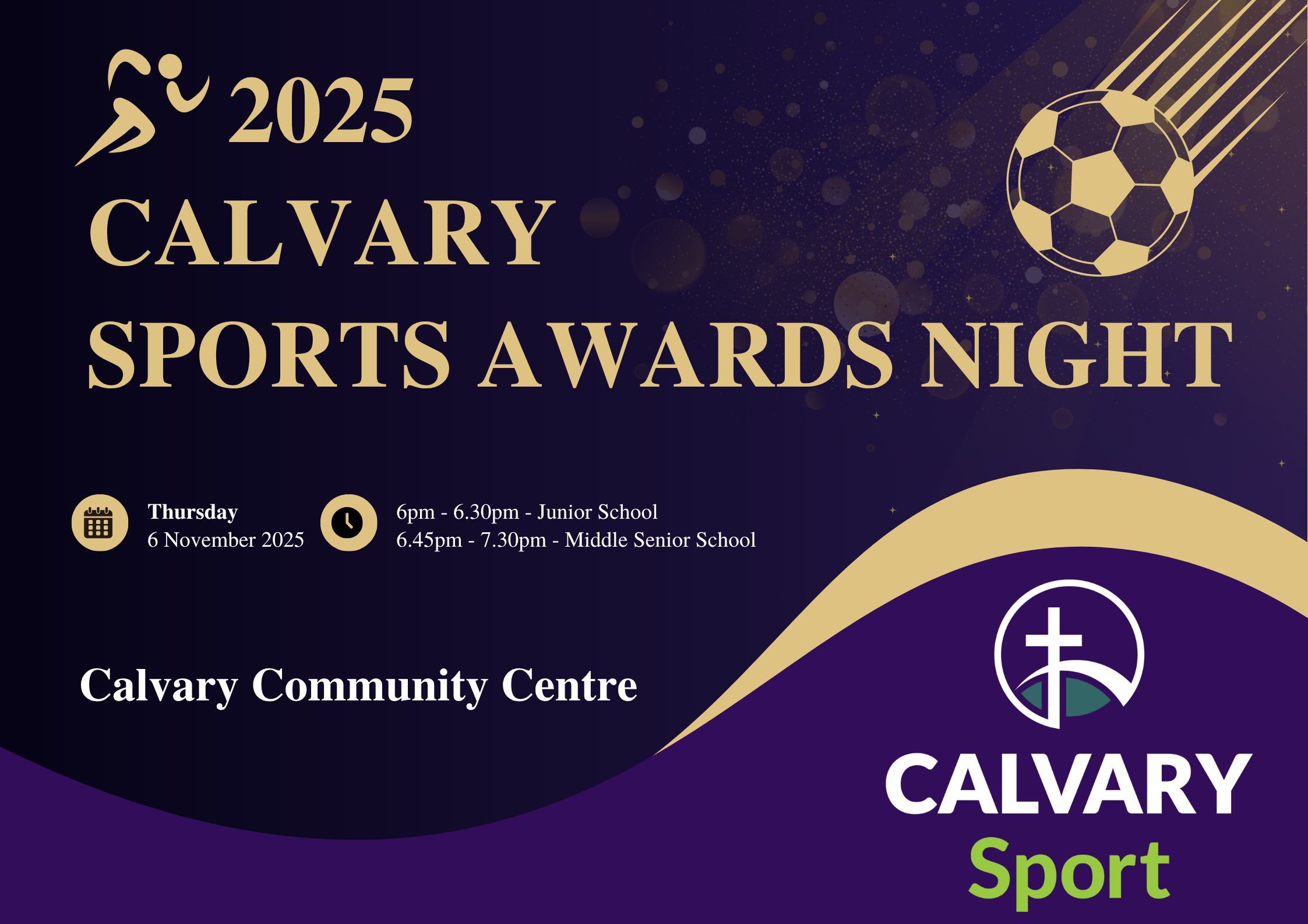 Sport Awards Night Graphic 2025