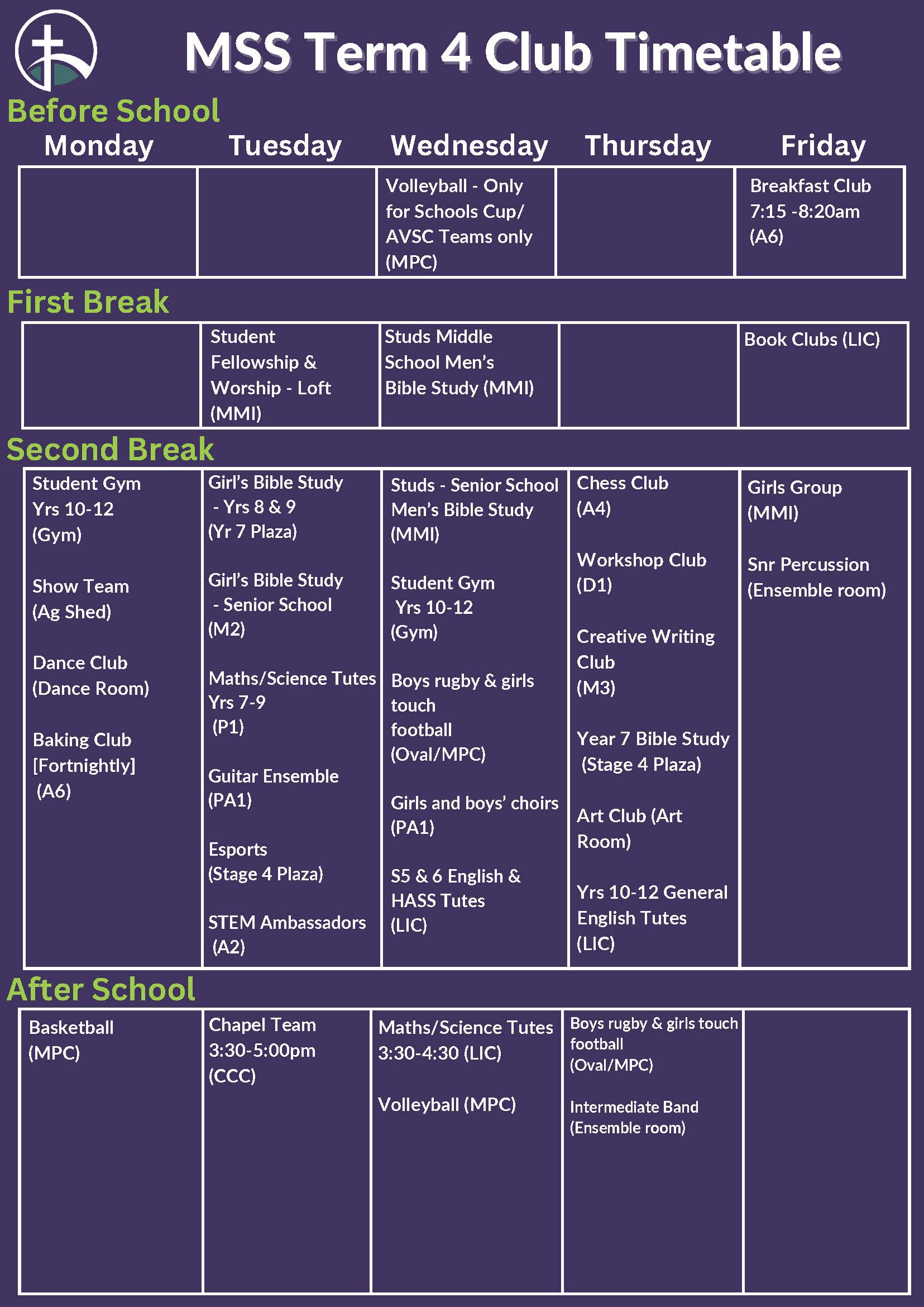 Term 4 Cocurricular Final